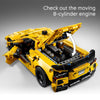 LEGO Technic Chevrolet Corvette Stingray Toy Car - Building Toy Set for Kids, Boys and Gir - Image 3