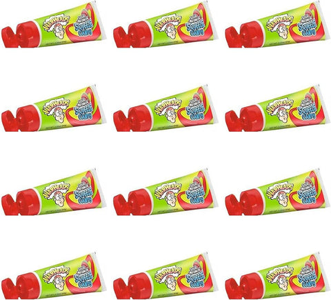 Warheads Sour Watermelon Squeeze Candy, 12 Tubes, 2.25 oz - Personal Care