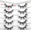 Pooplunch False Eyelash Natural Manga Makeup Round-Eye Wispy Short Anime Lashes Full Strip - Image 2