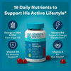 Smartypants Men's Multivitamin Gummies with Omega 3 DHA/EPA, Methylfolate, Vitamin D3, C,  - Image 2