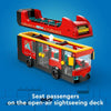 LEGO City Red Double-Decker Sightseeing Bus Toy Vehicle Set, Birthday Gift for 7 Year Olds - Image 3