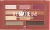 Maybelline New York The Matte Bar Eyeshadow Palette, 300 THE MATTE BAR, 1 Count