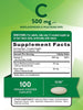 Nature's Truth Vitamin C with Rose Hips and Bioflavonoids | 500mg - Image 2
