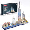 CubicFun 3D Puzzles for Kids Ages 8-10 LED Dubai Cityline
