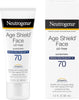 Neutrogena Age Shield Face Oil-Free Sunscreen Lotion with Broad Spectrum SPF 70, Non-Comed - Image 4