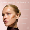L'Oreal Paris Lumi Bronze Le Stick Soleil Bronzer Stick, Cream-To-Powder Bronzer For A Sun - Image 3