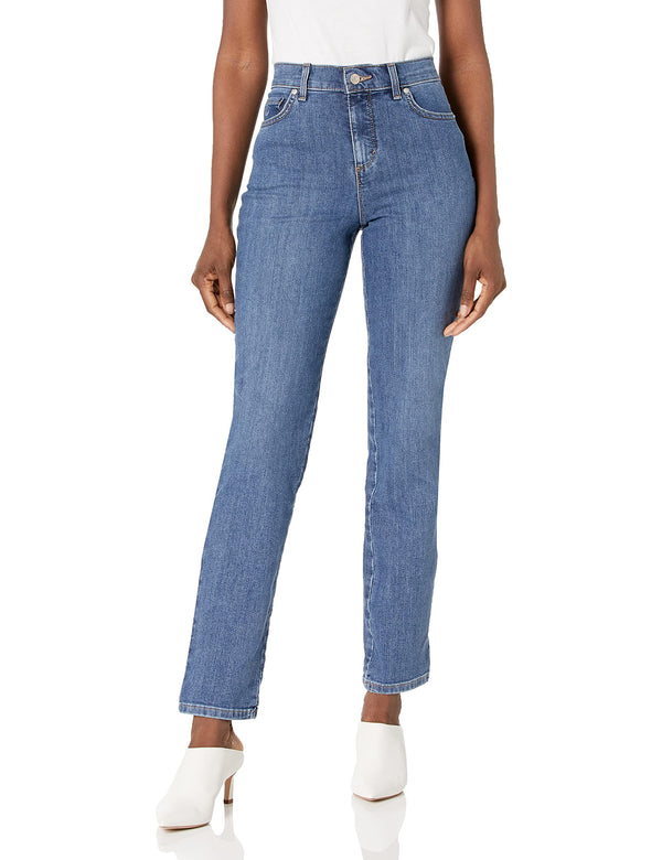 Gloria Vanderbilt Women's Amanda Classic High Rise Tapered Jean Standard, Hartford, 10