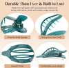 AWAYTR Flat Hair Clips for Women, Flat Claw Clips with Strong Hold - Image 5
