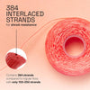 REACH Waxed Dental Floss, Cinnamon, Plaque Remover for Teeth, Shred Resistant, Floss Slide - Image 4