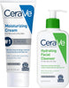 Cerave Skin Care Set, Moisturizing Cream & Hydrating Facial Cleanser - Personal Care - Image 1