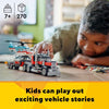 LEGO Creator 3 in 1 Flatbed Truck with Helicopter Toy, Transforms from Flatbed Truck Toy t - Image 2