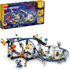 LEGO Creator 3 in 1 Space Roller Coaster Building Toy Set Featuring a Roller Coaster, Drop Tower, Carousel and 5 Minifigures, Rebuildable Amusement Park for Kids Ages 9+, 31142