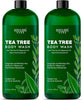 Tea Tree Body wash with Collagen and Stem Cells - Fights Odor, Acne & Skin Issues, sulfate - Image 1