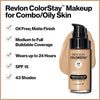 Revlon Liquid Foundation, ColorStay Face Makeup for Combination & Oily Skin, SPF 15, Mediu - Image 3