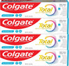 Colgate Total Whitening Toothpaste Gel with Fluoride, Bulk 4 Pack, 5.1 oz