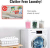 Skywin Small Plastic Laundry Jars with Lid 4.3 x 4.3 x 7.7 Inches, Laundry Detergent Jar f - Image 5