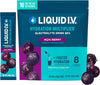 Liquid I.V. Hydration Electrolytes, Acai Berry, 16 Count - Image 1