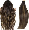 DOORES Tape in Hair Extensions Human Hair for Fine Thin, Add Volume, Length - Image 1