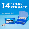 Trident Original Sugar Free Chewing Gum with Xylitol, 14 Piece Pack - Image 2