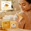 Turmeric Soap Bar for Face & Body | Vegan Skin Cleanser for Smooth, Moisturized & Radiant- - Image 3