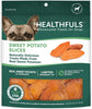 HEALTHFULS Real Dried Sweet Potato Slices, Grain Free Dog Treats, 16 oz - Image 1