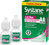 Systane UlTRA Lubricant Dry Eye Drops, 0.33 Fl Oz, 2 Pack