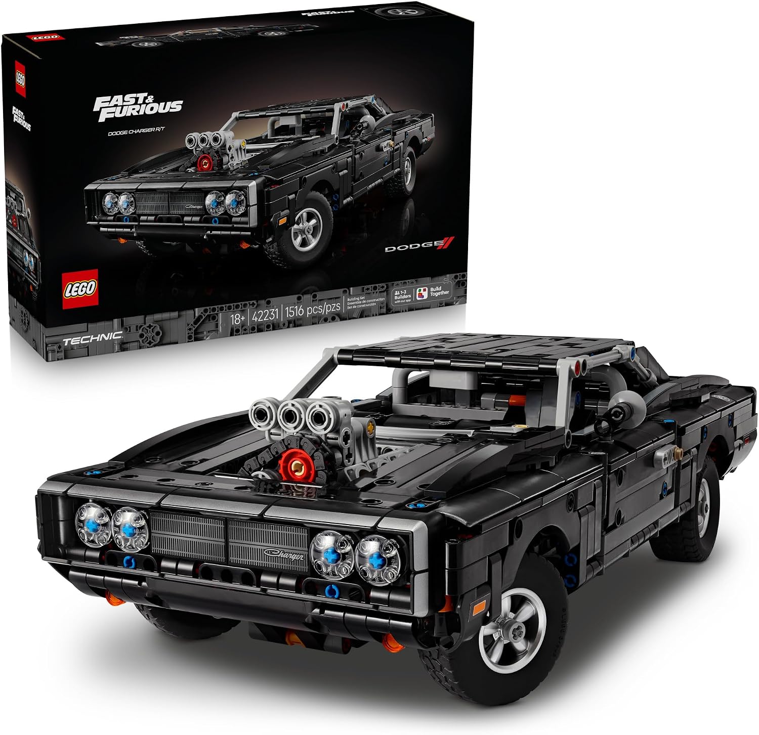 LEGO Technic Fast and Furious Dodge Charger R/T Car 42231