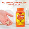 Metamucil, Psyllium Husk GLP-1 Friendly Fiber Capsules, 300 Capsules, 3-in-1 Fiber Supplem - Image 5