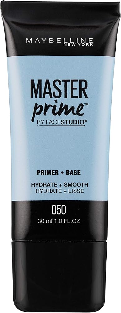 Maybelline Master Prime Face Primer Makeup Base, 1 Fl Oz