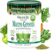 MacroLife Naturals Macro Greens Superfood Powder, 90 Servings (30oz)