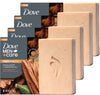 Dove MEN Cleansing Bar Soap Sandalwood + Cardamom Oil 4 Bars 5 oz - Personal Care - Image 1
