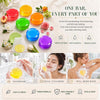 20 Pack Scented Bar Soap Gift Set for Women, 7 Fragrances Colorful Translucent Soap with 1 - Image 4