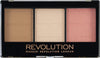 BYS Contour Palette (3x Contouring Powder, 3x Highlighting Powder) 20g/0.7oz - Image 3