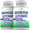 NEW AGE Magnesium Glycinate 500mg | 90mg Elemental Magnesium Supplement- High Absorption, Non Buffered, Non-GMO & No Gluten - Muscle & Bone Health - 240 Vegan Capsules