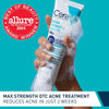 Cerave Acne Foaming Cream Wash, 10% Benzoyl Peroxide Facial Cleanser, 5oz - Personal Care - Image 2