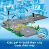 LEGO City Road Plates 60304 - Building Toy Set, Featuring Traffic Lights, Trees, Glow in T - Image 4
