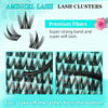 AMZGIRL Lash Clusters C Curl Manga Anime Lashes 10mm, Puppy - Image 2