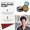 American Crew Men's Molding Clay, Strong Hold & Medium Shine, 3 oz - Image 5