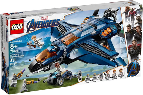 LEGO Marvel Avengers: Avengers Ultimate Quinjet 76126 Building Kit (838 Pieces)