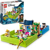 LEGO Disney Peter Pan & Wendy's Storybook Adventure 43220 Portable Playset with Micro Dolls and Pirate Ship, Travel Toy for Kids Ages 5 Plus