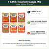 Big Top Deal USA Variety 6 Pack Crunchy Loops Mix, Honey BBQ, Sour Cream & Onion, Original - Image 5