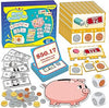 Pretend Play Money for Kids for Learning, Math Manipulatives for Toddlers, Math Games for Teaching, Counting, Educational Card Games,Bills and Coins,Kindergartner Classroom,Homeschool Supplies