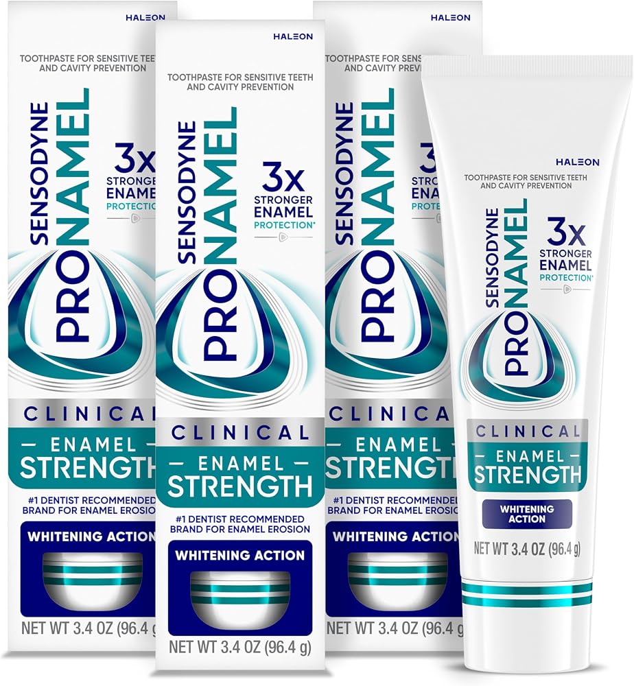 Pronamel Clinical Enamel Strength Whitening Action Toothpaste, 3.4 oz x 3