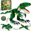 3 in 1 Dinosaur Building Toys for Boys Girls, Gift for 6 7 8 9 10 11 12 Kids, Compatible with Lego Dinosaur Set, Transforms from T. rex to Pterodactyl to Triceratops Dinosaur Model, Birthday Christmas