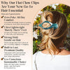 AWAYTR Flat Hair Clips for Women, Flat Claw Clips with Strong Hold - Image 3