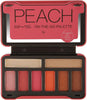 BYS On-The-Go Peach Eyeshadow Palette with Primer Highlighter and Mirror, 6 Eyeshadows, 1  - Image 1