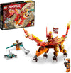 LEGO NINJAGO Kai’s Fire Dragon EVO Toy 71762 for Kids with Cobra & Boa Snake Warrior Figures and Kai Minifigure, Collectible Mission Banner Series