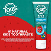 Tom's of Maine Kids Fluoride Free Toothpaste, Silly Strawberry, 3Pk, 5.1 oz - Image 3