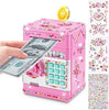 Piggy Bank for Kids Girls Boys with Password Code Lock Cash Coin Can Piggy Bank Girls Electronic Money Safe Bank for Kids Money Box with DIY Diamond Sticker Gift for 4 7 8 9 10 11 Year Old Boys