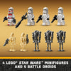 LEGO Star Wars Clone Trooper & Battle Droid Battle Pack Set for Kids, Buildable Toy Speede - Image 4
